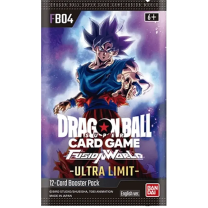 Dragon Ball Super Card Game - Fusion World -  FB04 - Ultra Limit -  Display [ENG] - Only on seatfan