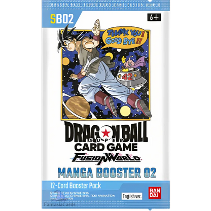 Dragon Ball Super Card Game - Fusion World - Manga Booster Pack 02 - SB02 - Display [ENG] (Vorbestellung - Release: 14.11.25) - Only on seatfan