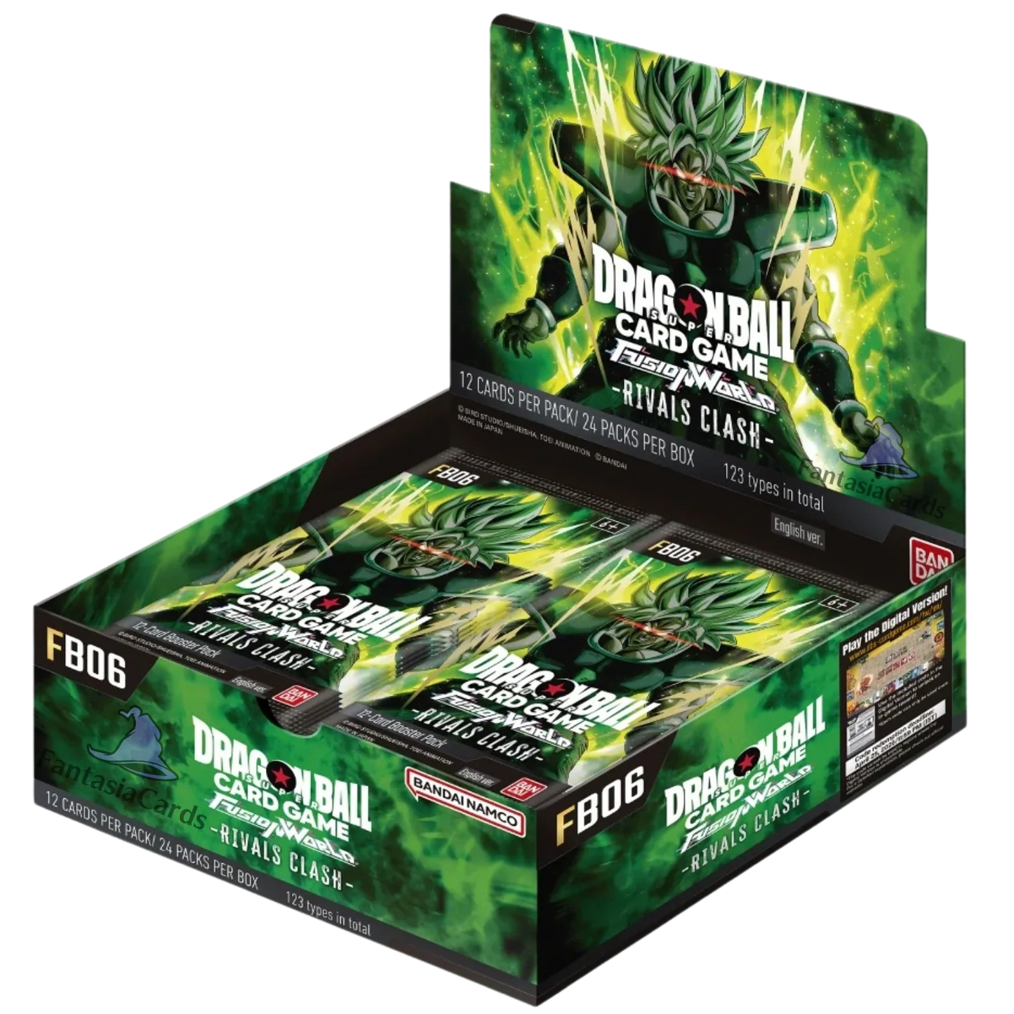 Dragon Ball Super Card Game - Fusion World - FB06 - Rivals Clash - Display [ENG] - Only on seatfan