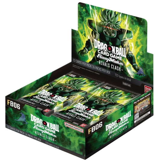 Dragon Ball Super Card Game - Fusion World - FB06 - Rivals Clash - Display [ENG] - Only on seatfan