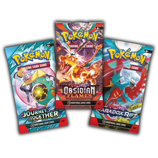 Pokemon - Booster Bundle - Journey Together, Obsidian Flames & Paradox Rift [ENG] - Only on seatfan