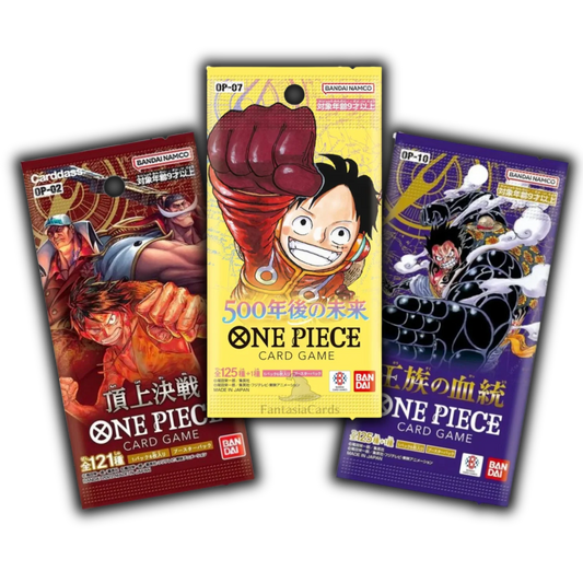 One Piece Card Game - OP02 OP07 OP10 - Booster Bundle [JP] - Only on seatfan