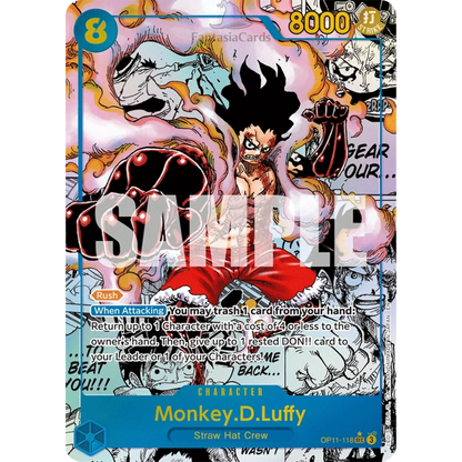 One Piece Card Game - OP11 - A Fist of Divine Speed - Booster [ENG] - Only on seatfan