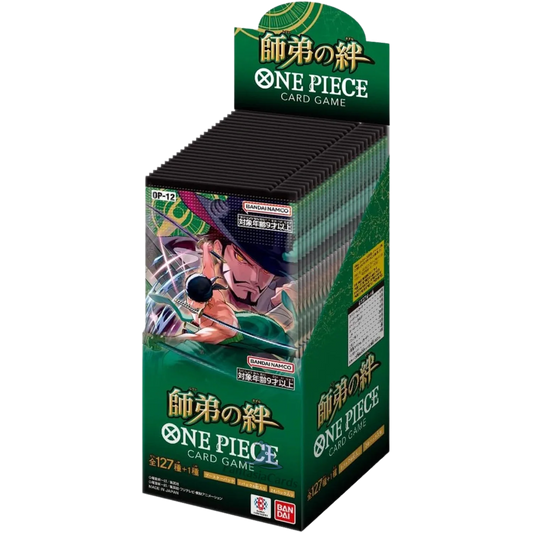 One Piece Card Game - OP12 - Bonds of Master and Disciple - Display [JP] - Only on seatfan