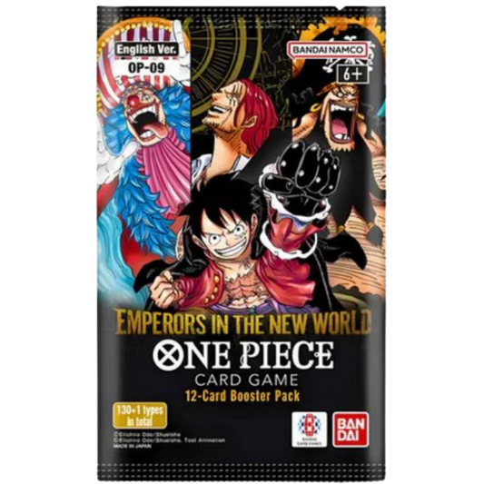 One Piece Card Game - OP09 - The Four Emperors - Booster - [ENG] - Only on seatfan