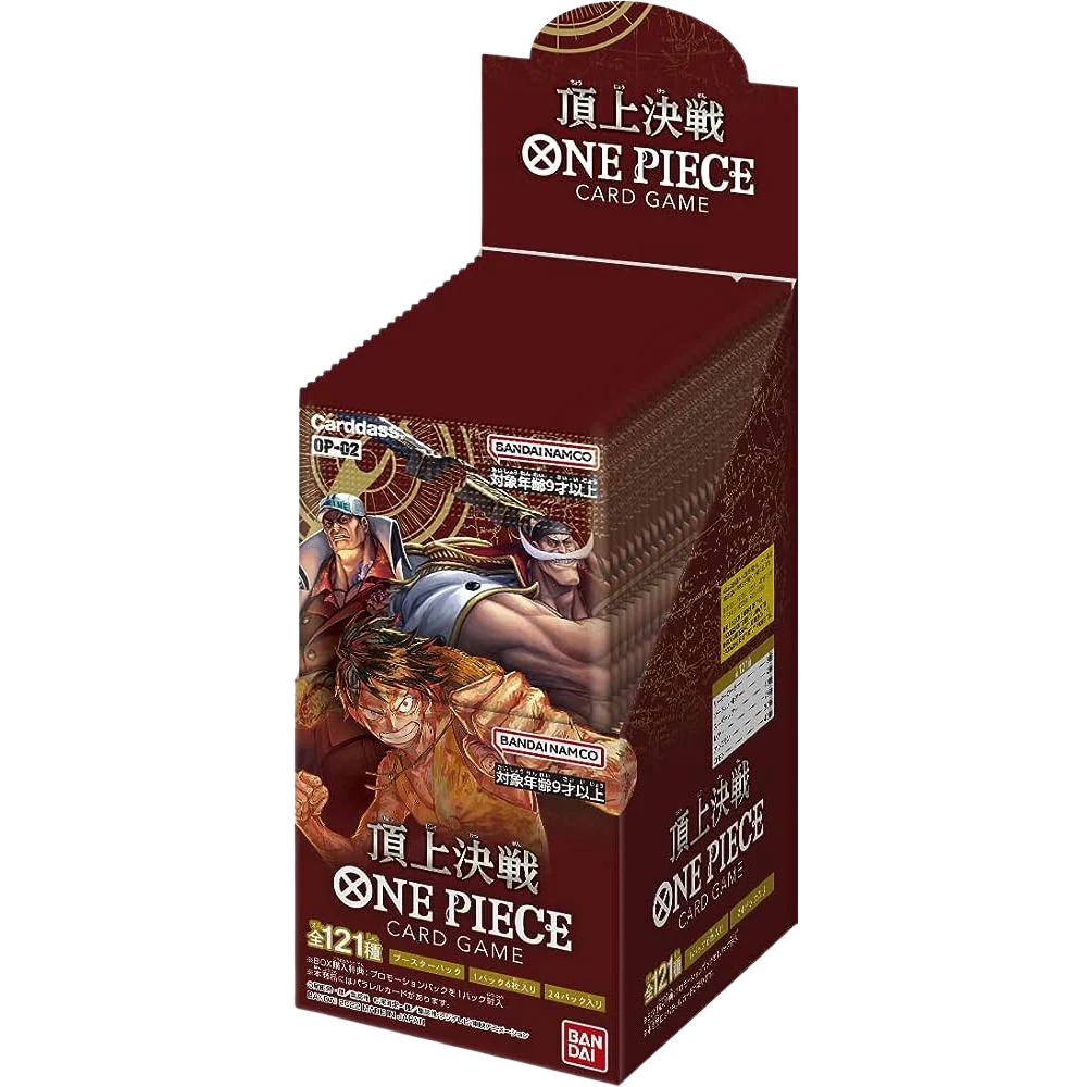 One Piece Card Game - OP02 - Paramount War - Display [JP] - Only on seatfan