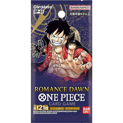 One Piece Card Game - OP01 - Romance Dawn - Booster [JP] - Only on seatfan