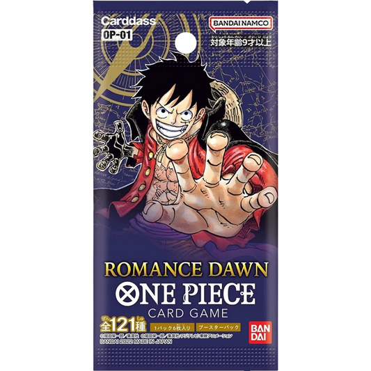 One Piece Card Game - OP01 - Romance Dawn - Booster [JP] - Only on seatfan