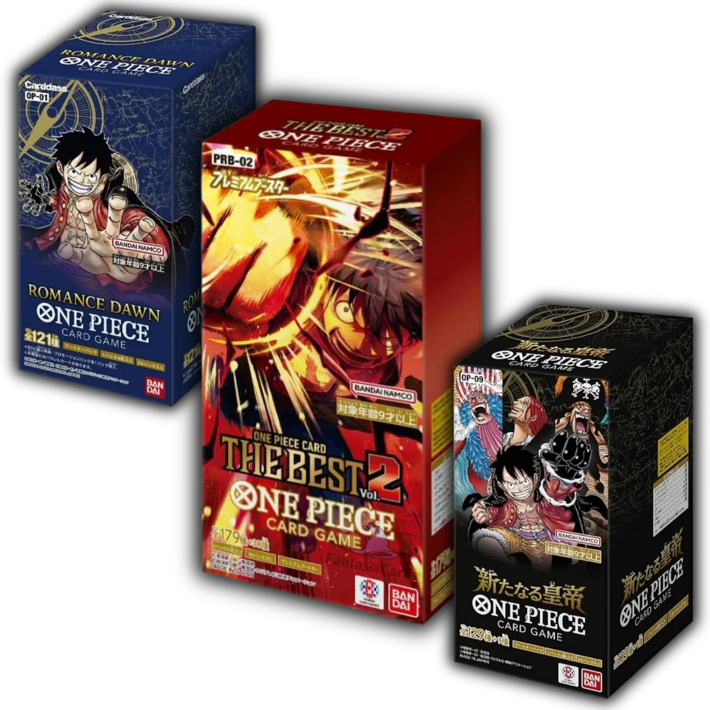 One Piece Card Game - OP01 OP09 & PRB02 - Display Bundle [JP] - Only on seatfan