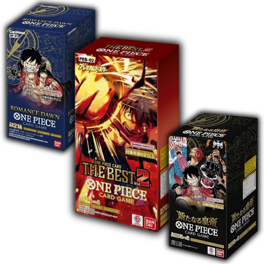 One Piece Card Game - OP01 OP09 & PRB02 - Display Bundle [JP] - Only on seatfan
