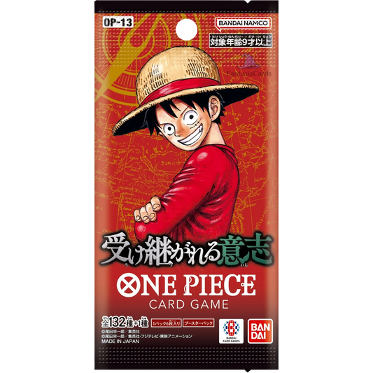 One Piece Card Game - OP13 - Carrying on his Will - Booster [JP] - Only on seatfan