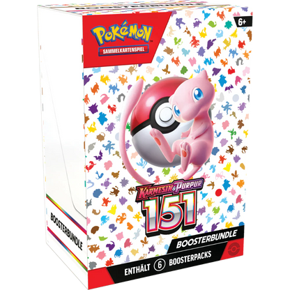 Pokemon - 151 Karmesin und Purpur - Booster Bundle [DE] - Only on seatfan