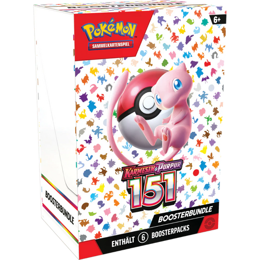 Pokemon - 151 Karmesin und Purpur - Booster Bundle [DE] - Only on seatfan