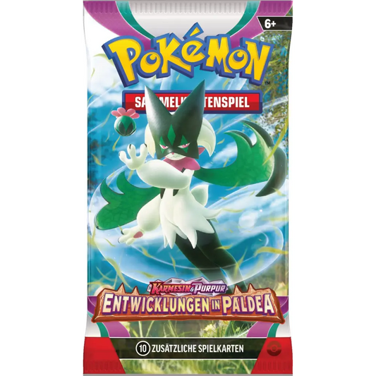 Pokemon - Entwicklungen in Paldea - Booster - [DE] - Only on seatfan