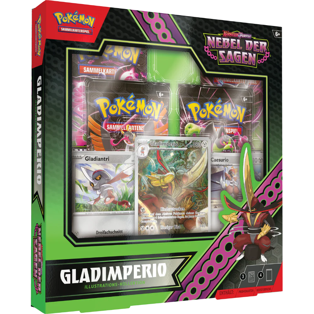 Pokemon - Karmesin & Purpur - Nebel der Sagen Illustrations-Kollektion - (DE) - Only on seatfan