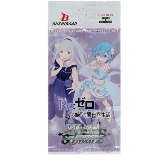 Weiß Schwarz - Re:Zero - Starting Life in Another World Vol. 3 - Booster [JP] - Only on seatfan