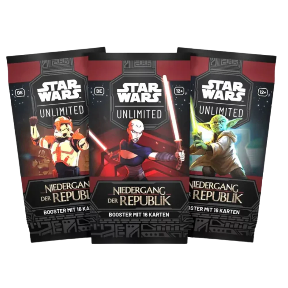 Star Wars: Unlimited - Niedergang der Republik - Booster - [DE] - Only on seatfan