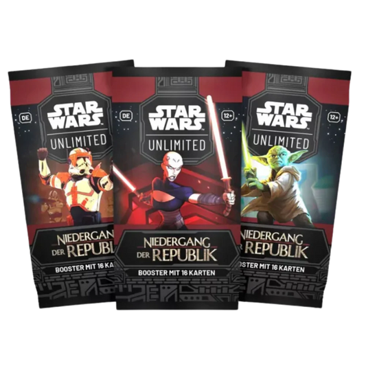 Star Wars: Unlimited - Niedergang der Republik - Booster - [DE] - Only on seatfan