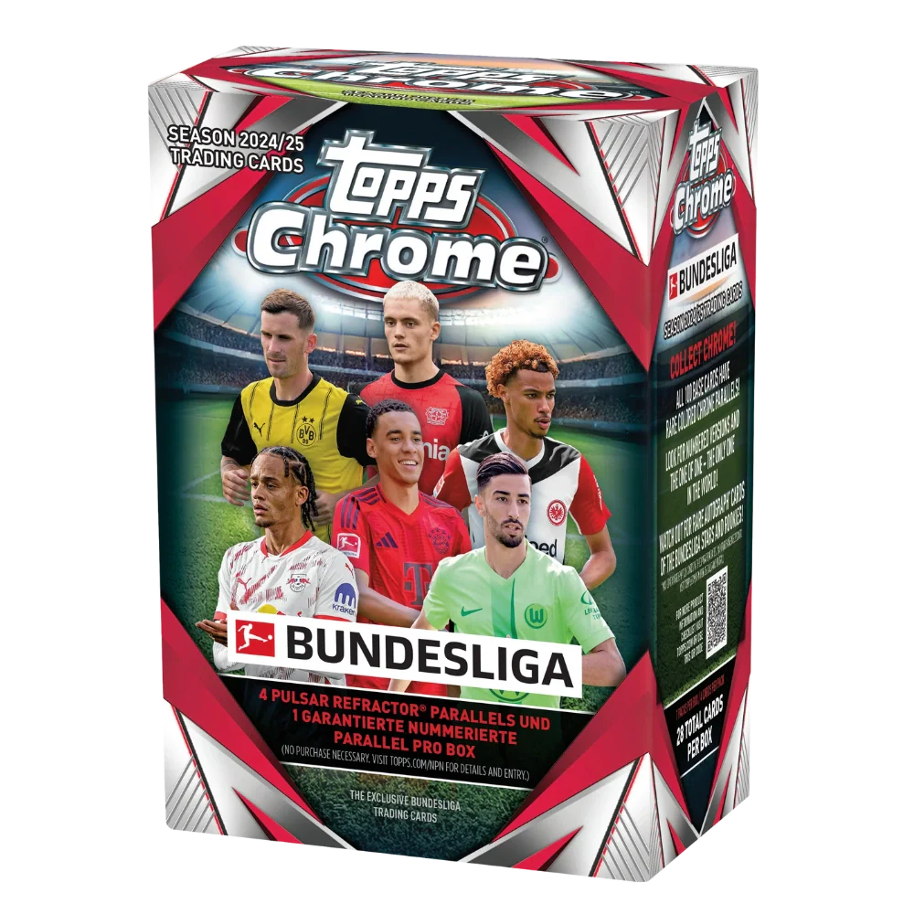 Topps 2024-25 Chrome Bundesliga - Value Box - Only on seatfan