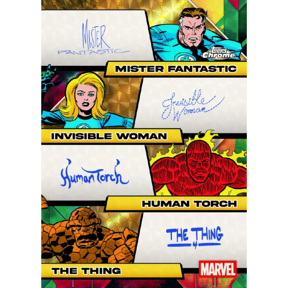 Topps 2025 Chrome Marvel Comics - Value Box - Only on seatfan