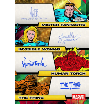 Topps 2025 Chrome Marvel Comics - Value Box - Only on seatfan