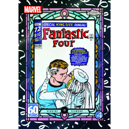 Topps 2025 Chrome Marvel Comics - Value Box - Only on seatfan