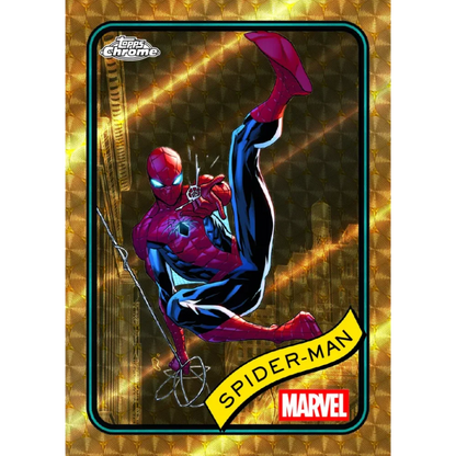 Topps 2025 Chrome Marvel Comics - Value Box - Only on seatfan
