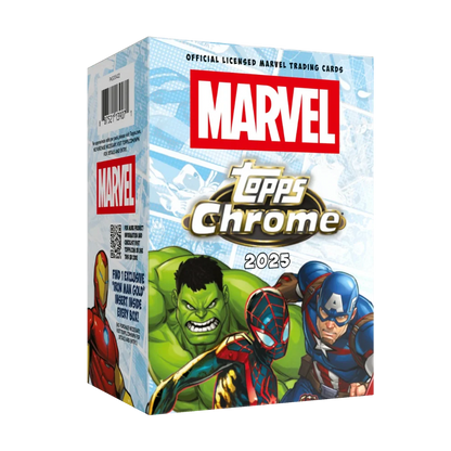 Topps 2025 Chrome Marvel Comics - Value Box - Only on seatfan