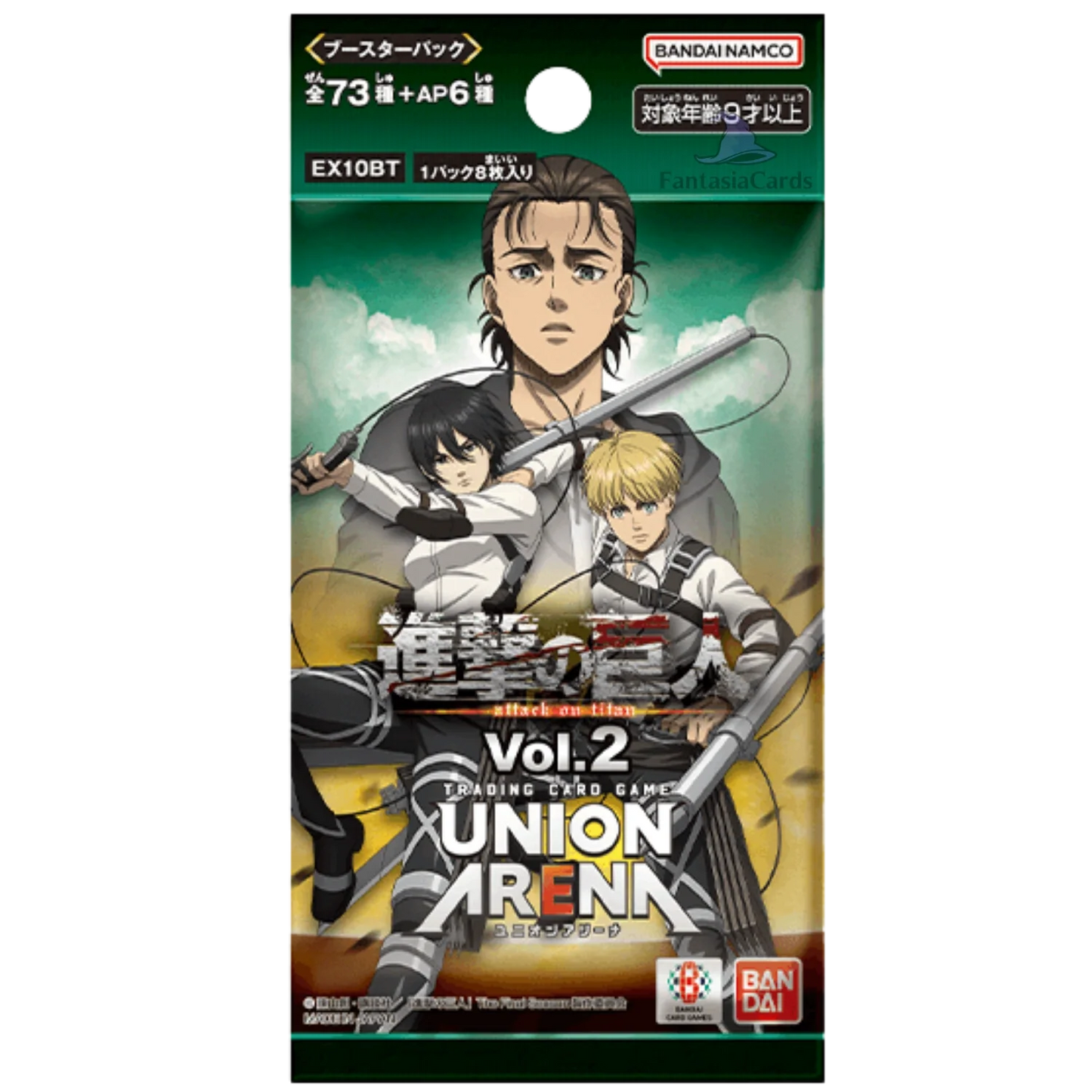 Union Arena - Attack on Titan Vol.2 - Display [JP] - Only on seatfan