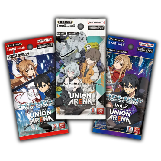 Union Arena - Booster Bundle - Sword Art Online Vol.1, Vol2 & Synduality Noir [JP] - Only on seatfan