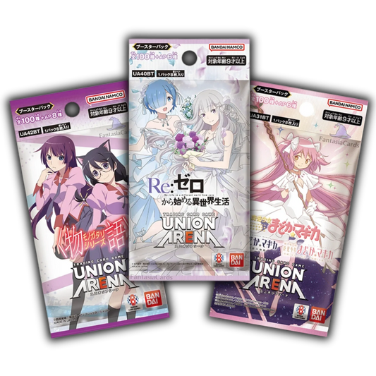 Union Arena - Booster Bundle - Re Zero, Monogatari & 2.5 Dimension Seduction [JP] - Only on seatfan