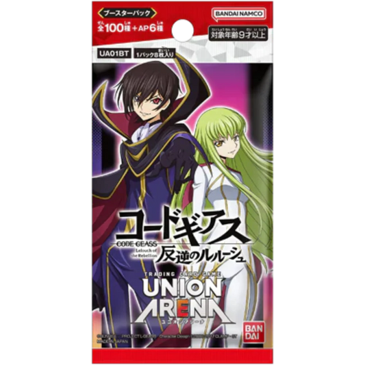 Union Arena - Code Geass: Lelouch of the Rebellion Vol. 1 - Booster [JP] - Only on seatfan