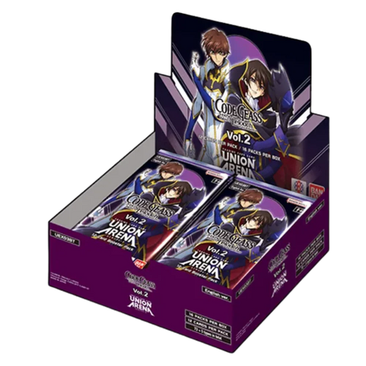 Union Arena - Code Geass Lelouch of the Rebellion Vol. 2 - Display [ENG] - Only on seatfan