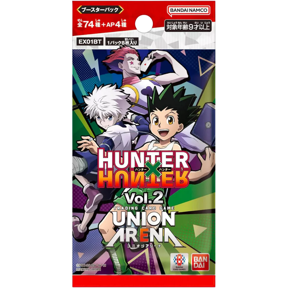 Union Arena - Hunter x Hunter Vol. 2 - Booster - [JP] - Only on seatfan