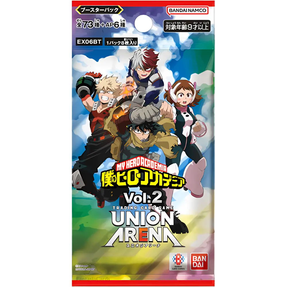 Union Arena - My Hero Academia Volume 2 - Booster [JP] - Only on seatfan