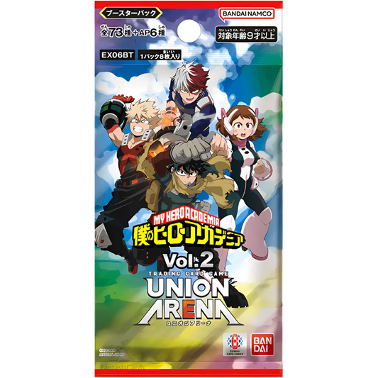 Union Arena - My Hero Academia Volume 2 - Booster [JP] - Only on seatfan