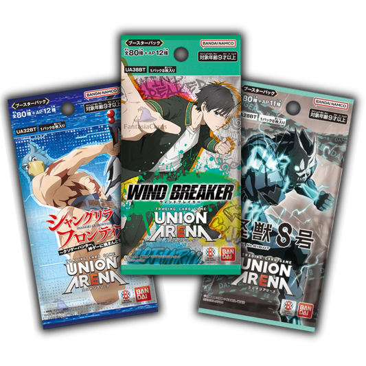 Union Arena - Booster Bundle - Wind Breaker, Shangri-La Frontier & Kaiju No.8 [JP] - Only on seatfan