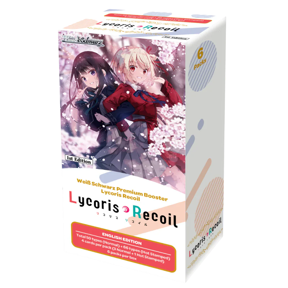 Weiß Schwarz - Lycoris Recoil Premium Display - [ENG] - Only on seatfan