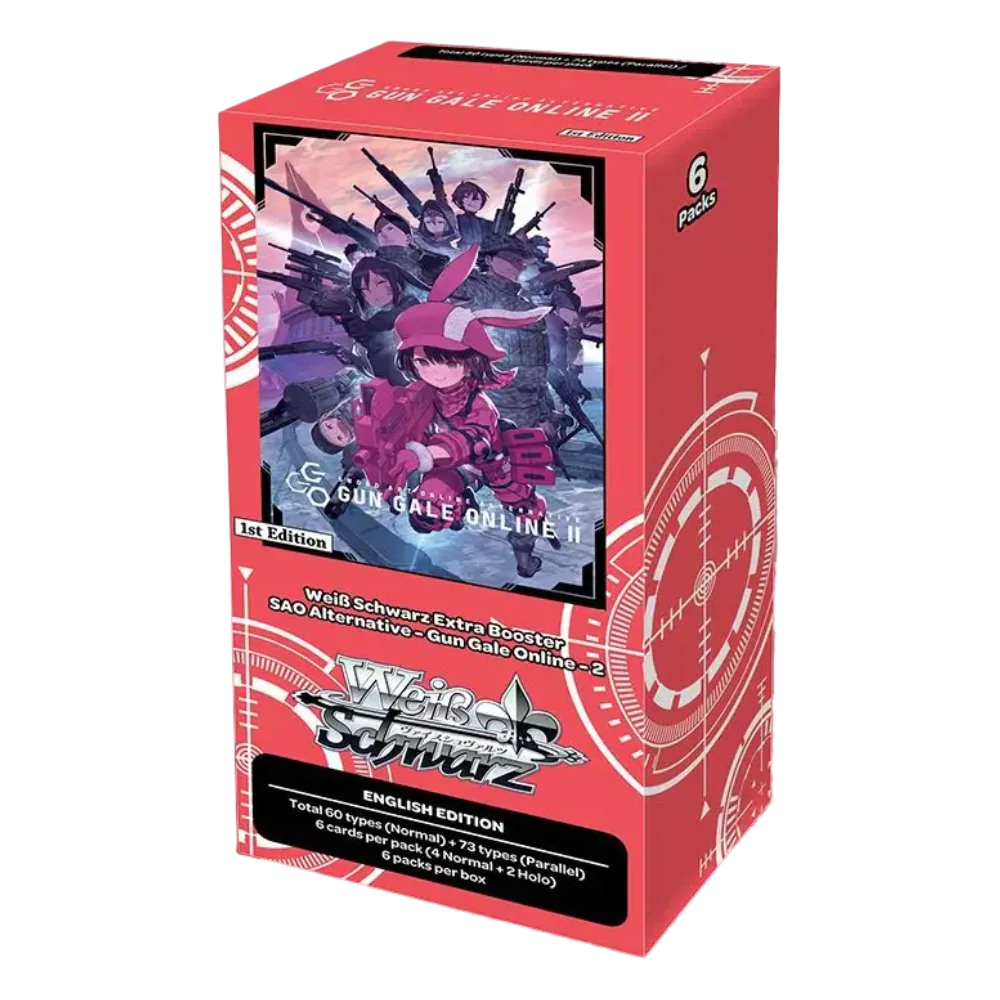 Weiß Schwarz - Sword Art Online Alternative: Gun Gale Online 2 Extra Booster Display - [ENG] - Only on seatfan